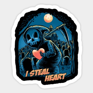 i steal heart Sticker